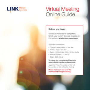 Online Virtual Meeting Guide 1